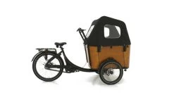 VOGUE Superior Deluxe Elektrische Bakfiets Zwart/Bruin -Fiets Serie Winkel 037303ae9d28c95530b0cf345ecaf66a9a57c78fc1a05dba732f387e8bc52372