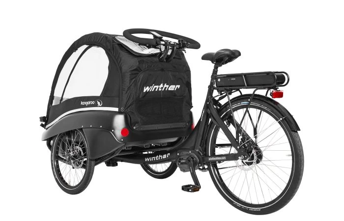 Winther Bikes Kangaroo Luxe Elektrische Bakfiets 7 Winther Bikes Kangaroo Luxe Elektrische Bakfiets - Afbeelding 7