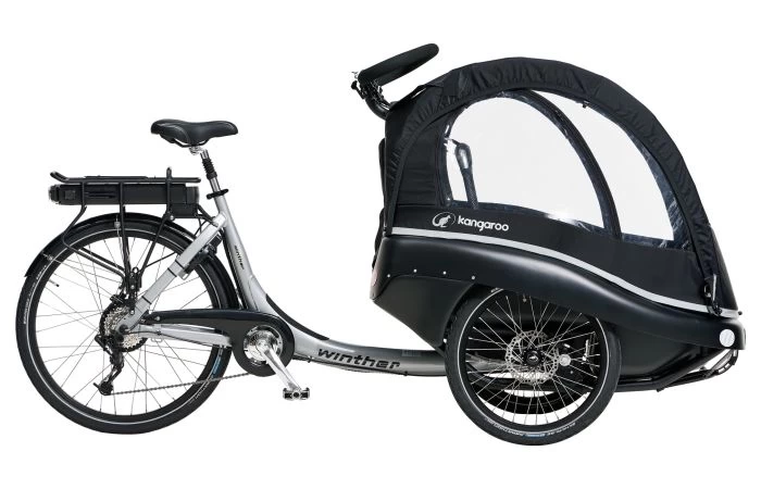 Winther Bikes Kangaroo Luxe Elektrische Bakfiets 2 Winther Bikes Kangaroo Luxe Elektrische Bakfiets - Afbeelding 2