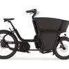 Urban Arrow Shorty Cargo Line Elektrische Bakfiets Zwart