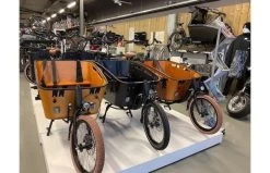 VOGUE Superior 2 Elektrische Bakfiets Zwart/Bruin -Fiets Serie Winkel 2 12 4