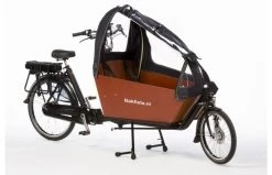 Bakfiets.nl Tent CargoBike Long All Open, Extra Hoog, 90% Open Div. Kleuren
