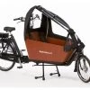 Bakfiets.nl Tent Cargobike Short All-open Mat Zwart