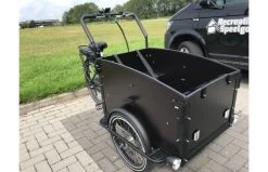 Vogue Troy Elektrische Bakfiets Matt Zwart -Fiets Serie Winkel 6450162f387001992e43a639319f097c9cccb36a46c277bf7a5ef447b75d0b8a