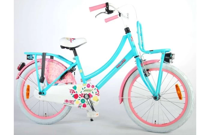 Volare Ibiza Meisjesfiets Turquoise Roze 20 Inch 1 Volare Ibiza Meisjesfiets Turquoise Roze 20 Inch