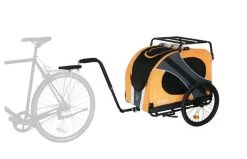 Doggyride Fietskar Novel15 Oranje