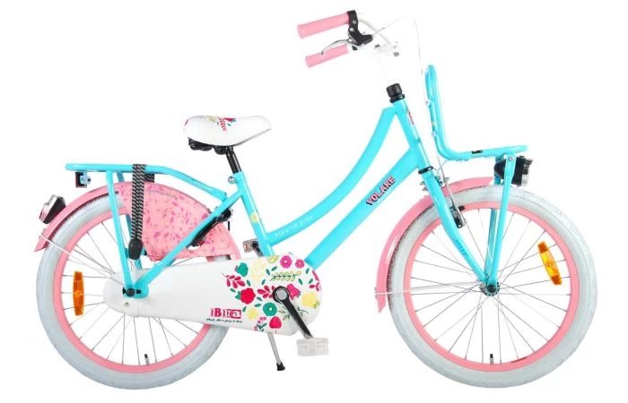 Volare Ibiza Meisjesfiets Turquoise Roze 20 Inch 2 Volare Ibiza Meisjesfiets Turquoise Roze 20 Inch - Afbeelding 2