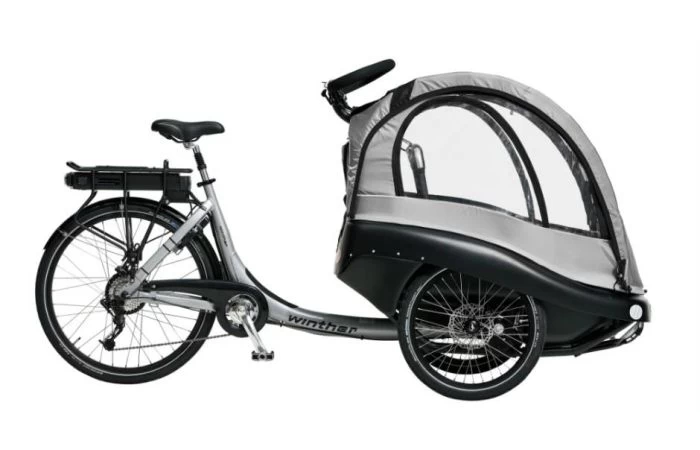 Winther Bikes Kangaroo Luxe Elektrische Bakfiets 5 Winther Bikes Kangaroo Luxe Elektrische Bakfiets - Afbeelding 5