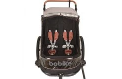 Bobike Fietskar Trailer 2-Kinderen Zwart/Grijs 2 In 1 5 Bobike Fietskar Trailer 2-Kinderen Zwart/Grijs 2 In 1 -Fiets Serie Winkel ahwb001 3x2400