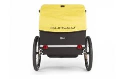 Fietskar Burley Bee Double -Fiets Serie Winkel burley bee kinder fietskar 2 kinderen geel zwart 677147 3 l