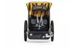 Fietskar Burley Bee Single -Fiets Serie Winkel burley bee single kinderkar 1 kind geel zwart 719092 6 l