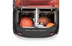 Fietskar Burley Cub X -Fiets Serie Winkel burley cub x fietskar 2 kinderen zwart atomic rood 617960 496689 l