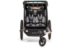 Fietskar Burley Encore X -Fiets Serie Winkel burley encore x fietskar 2 kinderen zwart turquoise 617957 2 l