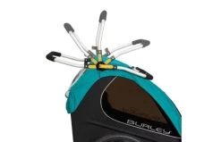 Fietskar Burley Encore X -Fiets Serie Winkel burley encore x fietskar 2 kinderen zwart turquoise 617957 5 l