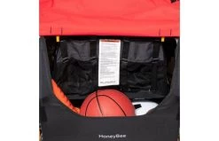 Fietskar Burley Honey Bee -Fiets Serie Winkel burley honey bee kinder fietskar rood 567398 4 l