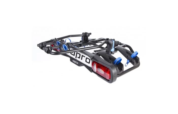 Hapro Fietsdrager Atlas Premium E-Bike 2F 7/13-polig Blauw Kantelbaar 2 Hapro Fietsdrager Atlas Premium E-Bike 2F 7/13-polig Blauw Kantelbaar - Afbeelding 2