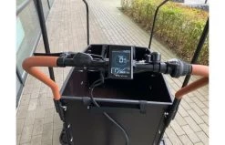 Vogue Troy Elektrische Bakfiets Zwart/Bruin -Fiets Serie Winkel fa62ab2476e286fc98da0aa24611702d7d1f2c69c521d000899a805fe66adb9e