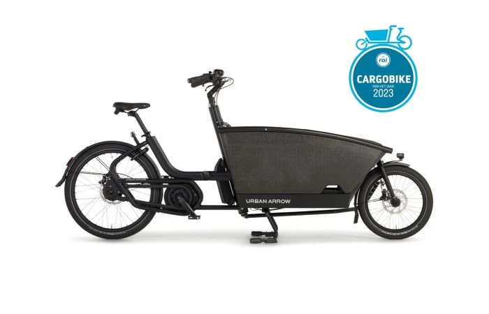 Urban Arrow Family Active Line Plus Zwart 2 Urban Arrow Family Active Line Plus Zwart - Afbeelding 2