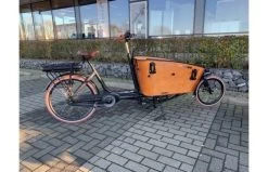 VOGUE Carry 2 Elektrische Bakfiets Zwart/Bruin -Fiets Serie Winkel fc31b9f74951434583f3e1348fe6640aa0c7754939e25a8bd0e1178efff1eab1