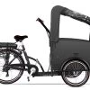 Vogue Troy Elektrische Bakfiets Matt Zwart