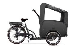 Vogue Troy Elektrische Bakfiets Matt Zwart