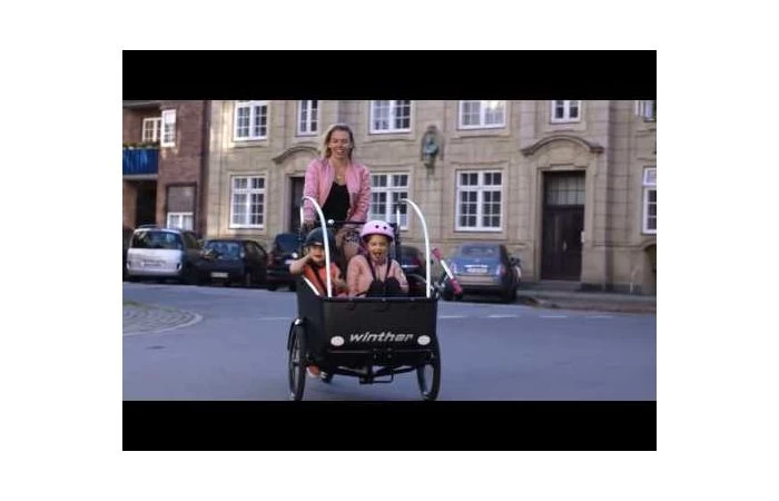 Winther Bikes Cargoo Dubbele Zitting 2 Winther Bikes Cargoo Dubbele Zitting - Afbeelding 2