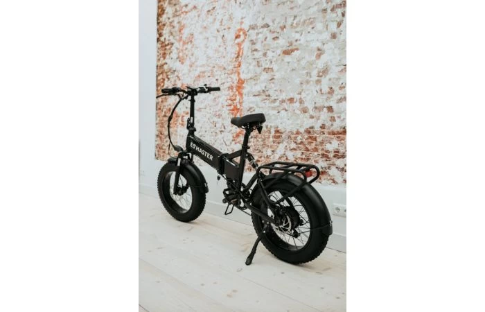 ES Master 250WATT Rock Wheel II Fatbike Glossy Black 2 ES Master 250WATT Rock Wheel II Fatbike Glossy Black - Afbeelding 2