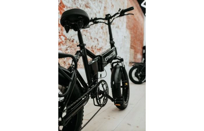 ES Master 250WATT Rock Wheel II Fatbike Glossy Black 5 ES Master 250WATT Rock Wheel II Fatbike Glossy Black - Afbeelding 5