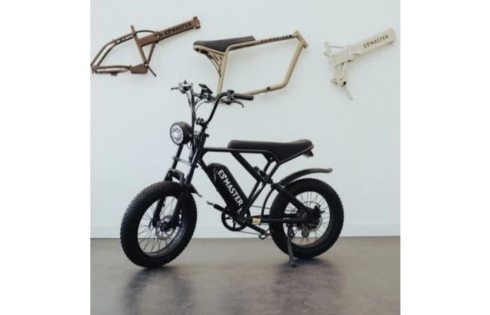 ESMASTER BX 250 Matt Black Fatbike 5 ESMASTER BX 250 Matt Black Fatbike - Afbeelding 5