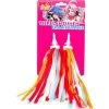 Pexkids Streamers Blauw-oranje Franje