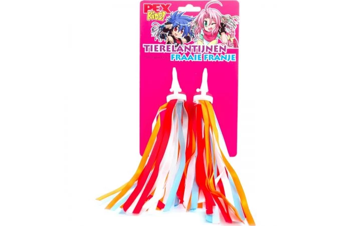 Pexkids Streamers Blauw-oranje Franje 1 Pexkids Streamers Blauw-oranje Franje