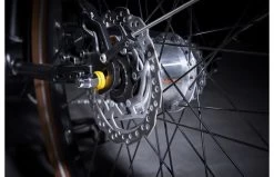 Cangoo Keewee E-bakfiets -Fiets Serie Winkel popal 16 achter as wiel ccc0