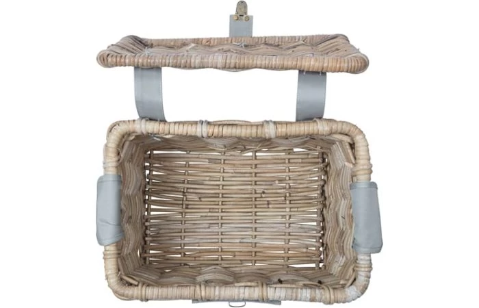 Basil Mand Riet Denton M 24L + Deksel Grey 39x27x25cm 1 Basil Mand Riet Denton M 24L + Deksel Grey 39x27x25cm