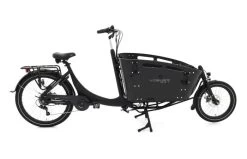 VOGUE Superior 2 Elektrische Bakfiets Zwart/Zwart