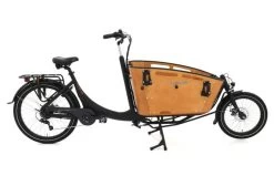 VOGUE Superior 2 Elektrische Bakfiets Zwart/Bruin