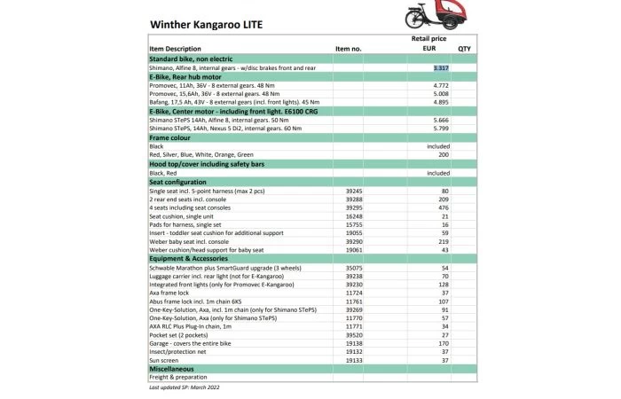Winther Bikes Kangaroo Lite Bakfiets 1 Winther Bikes Kangaroo Lite Bakfiets