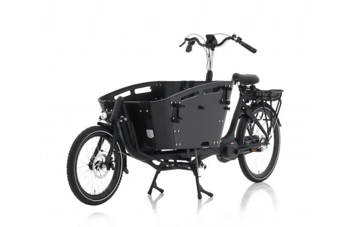 VOGUE Carry 2 Elektrische Bakfiets Zwart/Zwart 2 VOGUE Carry 2 Elektrische Bakfiets Zwart/Zwart - Afbeelding 2