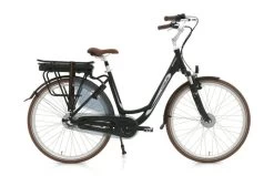Vogue Basic 3SP Elektrische Damesfiets -Fiets Serie Winkel vogue basic matt black brown scaled e1653489751928