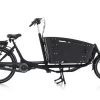 VOGUE Carry 2 Elektrische Bakfiets Zwart/Zwart