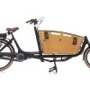 VOGUE Carry 2 Elektrische Bakfiets Zwart/Bruin